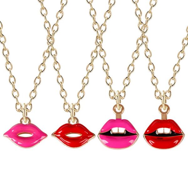 pendant necklaces design sense korean necklace woman jewelryof red lips women clavicle chain female students gift to girlfriend, Silver
pendant necklaces design sense korean necklace woman jewelryof red lips women clavicle chain female students gift to girlfriend, Silver