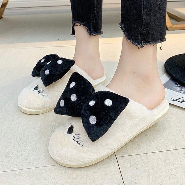 slippers nice autumn women bow knot novelty style round toes shoes woman non-slip flat heels female pretty indoor flip flops, Black
slippers nice autumn women bow knot novelty style round toes shoes woman non-slip flat heels female pretty indoor flip flops, Black