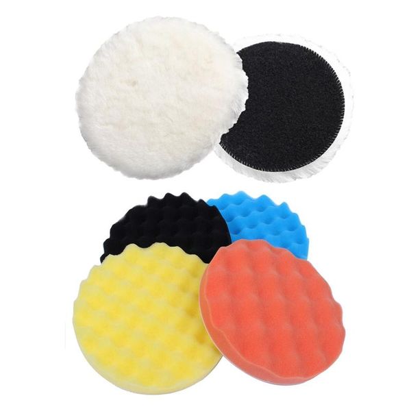 car sponge 5 pcs polishing pad buffer kit tool for polisher, 4pcs 7inch & 1 6 inch
car sponge 5 pcs polishing pad buffer kit tool for polisher, 4pcs 7inch & 1 6 inch