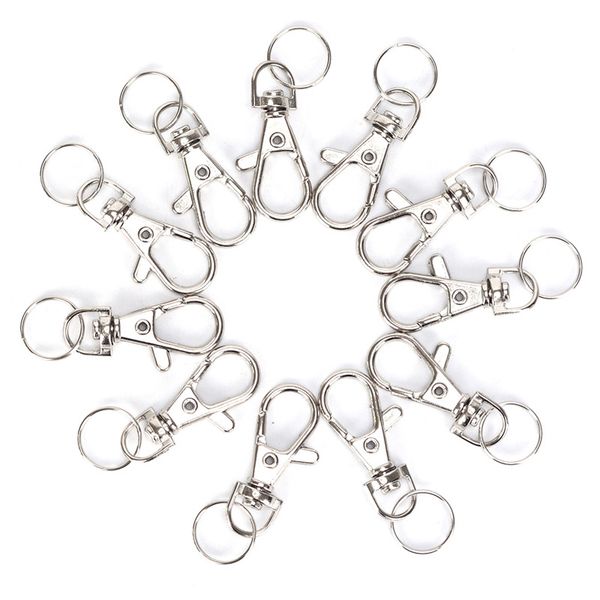 classicmetal swivel trigger lobster clasps clip snap hook key chain ring lanyard craft bag parts pick outdoor, Black
classicmetal swivel trigger lobster clasps clip snap hook key chain ring lanyard craft bag parts pick outdoor, Black