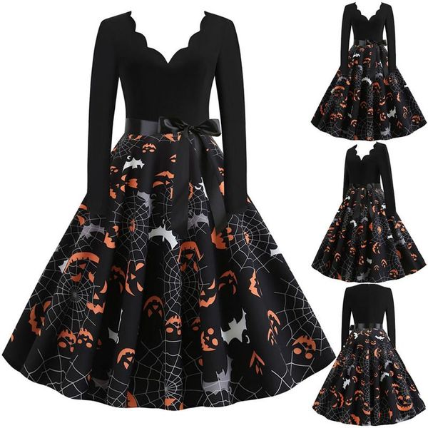 casual dresses 3xl plus size women autumn vintage long sleeve halloween 1950s housewife evening party prom dress vestido sukienki elbis, Black;gray
casual dresses 3xl plus size women autumn vintage long sleeve halloween 1950s housewife evening party prom dress vestido sukienki elbis, Black;gray