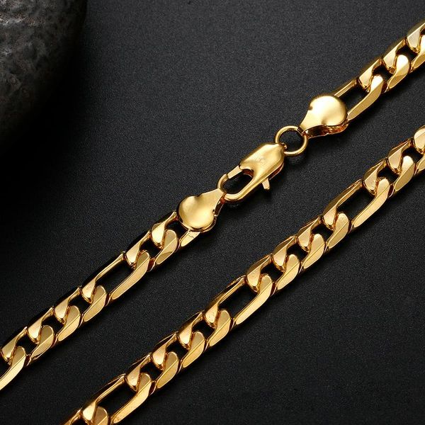 chains 925 sterling silver fashion men's jewelry 8 mm wide gold and women's full side long chain necklace
chains 925 sterling silver fashion men's jewelry 8 mm wide gold and women's full side long chain necklace