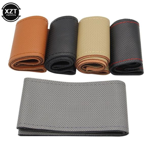 steering wheel covers car genuine leather cover breathable design auto braid case fit suv size 42/45/47/50 cm
steering wheel covers car genuine leather cover breathable design auto braid case fit suv size 42/45/47/50 cm