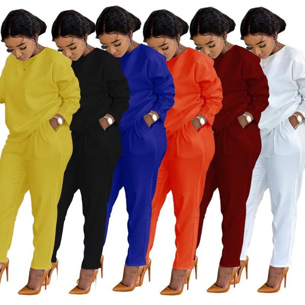 women's two piece pants zaggin 2021 autumn women solid 6-color leisure 2-piece set casual lady o-neck drop shoulder full sleeve long s, White
women's two piece pants zaggin 2021 autumn women solid 6-color leisure 2-piece set casual lady o-neck drop shoulder full sleeve long s, White