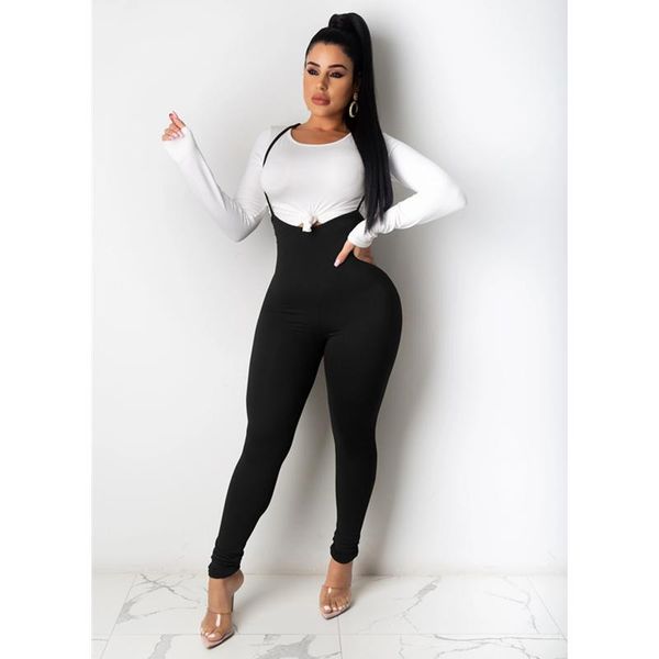 women's jumpsuits & rompers vintage women suspender jumpsuit casual bodycon one piece elegant ladies clothes womens clothing, Black;white
women's jumpsuits & rompers vintage women suspender jumpsuit casual bodycon one piece elegant ladies clothes womens clothing, Black;white