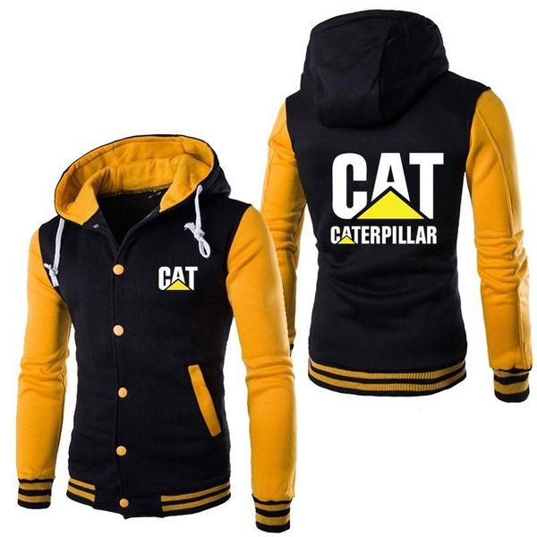 men's hoodies & sweatshirts fast shipment 2021 spring cat logo brand men baseball uniform buttons hoodie jacket sweatshirt custom made, Black
men's hoodies & sweatshirts fast shipment 2021 spring cat logo brand men baseball uniform buttons hoodie jacket sweatshirt custom made, Black