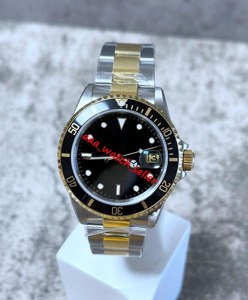 2 styles bp factory vintage luxury mens watches 40mm master 16613 16613ln 16613lb aluminum bezel bicolor gold&steel automatic movement 316l, Slivery;brown
2 styles bp factory vintage luxury mens watches 40mm master 16613 16613ln 16613lb aluminum bezel bicolor gold&steel automatic movement 316l, Slivery;brown