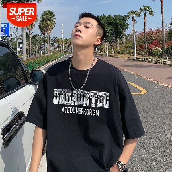 simple t-shirt men's short sleeve flow loose half clothes all-match five-point hong kong style #cu7d, White;black
simple t-shirt men's short sleeve flow loose half clothes all-match five-point hong kong style #cu7d, White;black