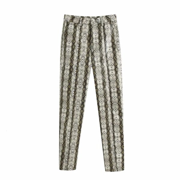 pant women hight-waist faux leather printed trousers vent hem female pants pantalon femme mujer, Black;white
pant women hight-waist faux leather printed trousers vent hem female pants pantalon femme mujer, Black;white