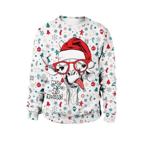 men's sweaters reindeer ugly christmas sweater 3d funny printed holiday party sweatshirt pullover couple xmas jumpers, White;black
men's sweaters reindeer ugly christmas sweater 3d funny printed holiday party sweatshirt pullover couple xmas jumpers, White;black