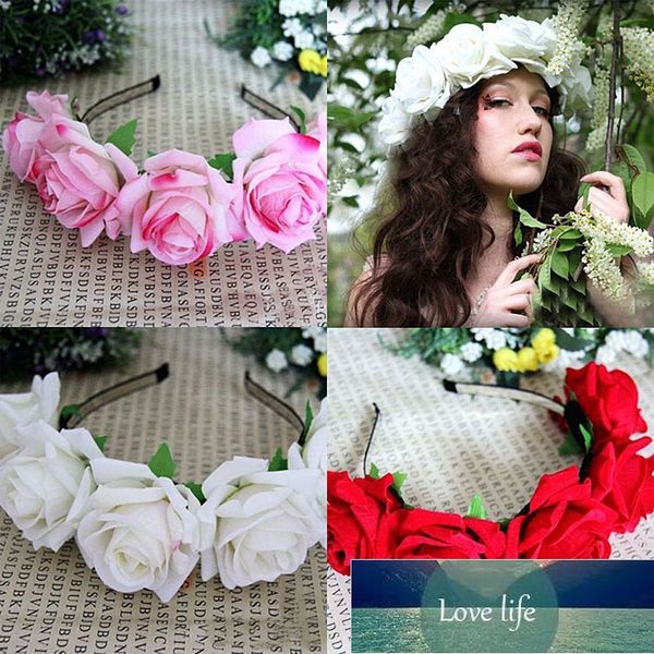 princess rose flower hair hoop women fashion headband artificial bride wreath garland wedding party headwear hair accessories factory price, Silver
princess rose flower hair hoop women fashion headband artificial bride wreath garland wedding party headwear hair accessories factory price, Silver