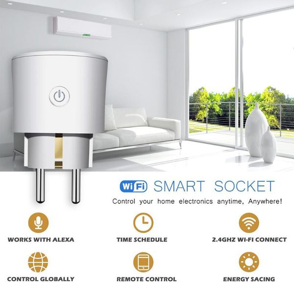 smart home control eu plug socket voice wifi outlet for google assistant furniture accessories phone wireless remote
smart home control eu plug socket voice wifi outlet for google assistant furniture accessories phone wireless remote