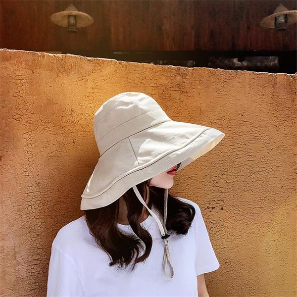 wide brim hats women sun hat cap casual large bucket sports hiking fishing female summer beach panama bob, Blue;gray
wide brim hats women sun hat cap casual large bucket sports hiking fishing female summer beach panama bob, Blue;gray