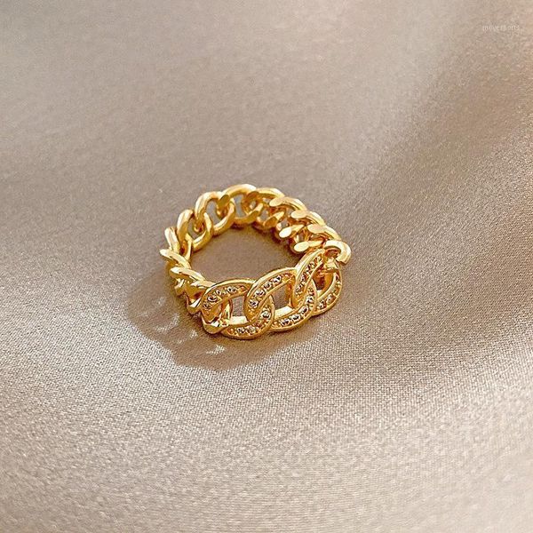 wedding rings the listing jewellery real chain inlaid zircon cool female adjustable size ring bridal for women vintage1, Slivery;golden
wedding rings the listing jewellery real chain inlaid zircon cool female adjustable size ring bridal for women vintage1, Slivery;golden