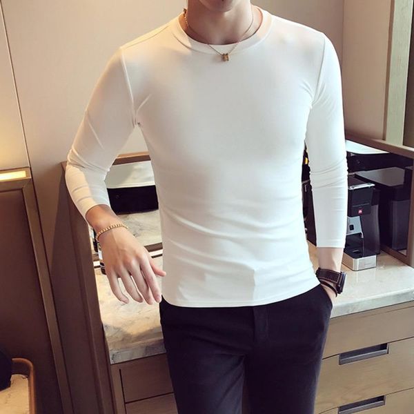 men's t-shirts army green vintage t shirt men club outfits autumn versatile casual small turtleneck slim solid color long sleeve base t, White;black
men's t-shirts army green vintage t shirt men club outfits autumn versatile casual small turtleneck slim solid color long sleeve base t, White;black