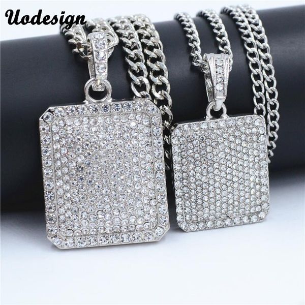 pendant necklaces bling dog tag necklace & chain gold color iced full cubic zircon men's hip hop jewelry for gift, Silver
pendant necklaces bling dog tag necklace & chain gold color iced full cubic zircon men's hip hop jewelry for gift, Silver