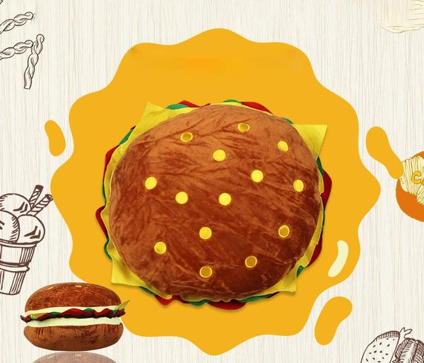 cushion/decorative pillow simulation hamburger pillow, comfortable plush cartoon super soft child cushion, personalized sofa, bicycle home d
cushion/decorative pillow simulation hamburger pillow, comfortable plush cartoon super soft child cushion, personalized sofa, bicycle home d