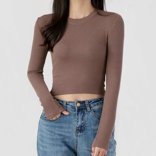 women's t-shirt women crew neck long sleeve slim fit in rib two lengths fitted tee, White
women's t-shirt women crew neck long sleeve slim fit in rib two lengths fitted tee, White