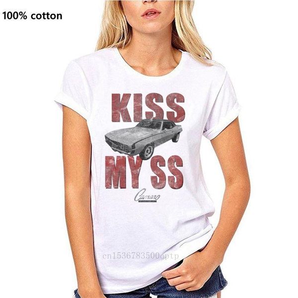 women's t-shirt men t shirt camaro kiss my ss s funny novelty tshirt women casual cotton o-neck, White
women's t-shirt men t shirt camaro kiss my ss s funny novelty tshirt women casual cotton o-neck, White