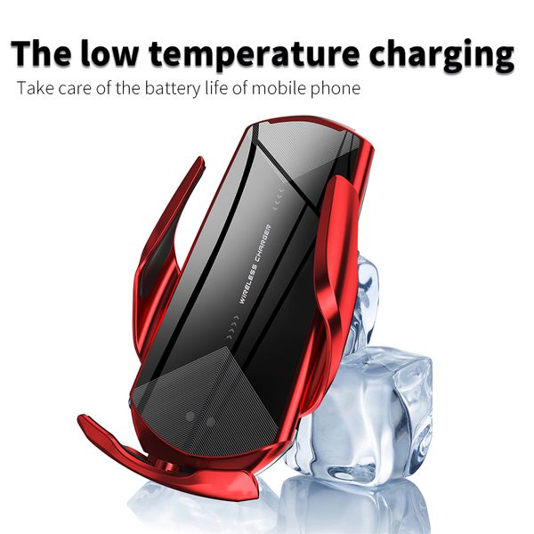 qi automatic clamping 10w car wireless charger for iphone xs huawei lg xiaomi samsungs20 infrared induction
qi automatic clamping 10w car wireless charger for iphone xs huawei lg xiaomi samsungs20 infrared induction