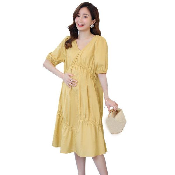 maternity dresses summer dress woman clothes for pregnant women fashion women's v neck casual pregnancy, White
maternity dresses summer dress woman clothes for pregnant women fashion women's v neck casual pregnancy, White