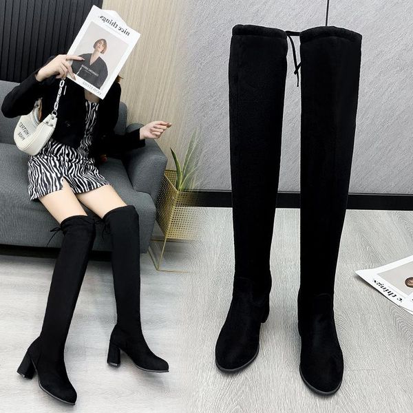 boots woman thigh high suede knee-length boot black high-heel casual shoe fashion autumn winter thick female shoes comfort warm
boots woman thigh high suede knee-length boot black high-heel casual shoe fashion autumn winter thick female shoes comfort warm