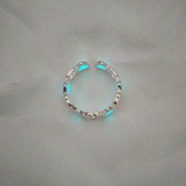 cluster rings luminous glowing love personalized ring creative silver jewelry couple birthday holiday gift accessories, Golden;silver
cluster rings luminous glowing love personalized ring creative silver jewelry couple birthday holiday gift accessories, Golden;silver