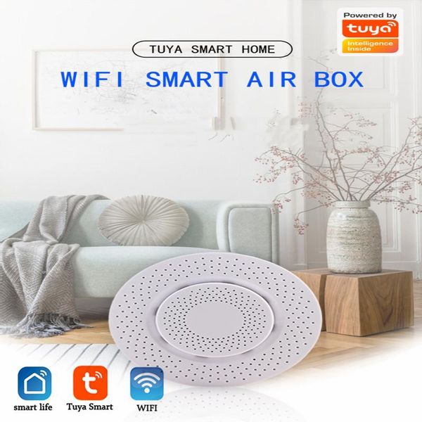 smart home control tuya wifi air box carbon dioxide detector co2 gas sensor formaldehyde voc temperature humidity app dropship
smart home control tuya wifi air box carbon dioxide detector co2 gas sensor formaldehyde voc temperature humidity app dropship