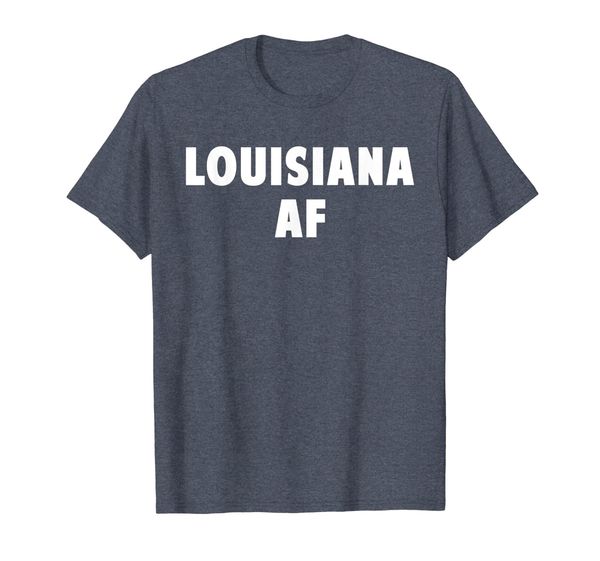 louisiana af t shirt funny louisiana gifts, White;black