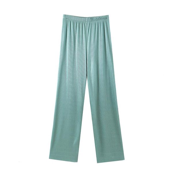women's pants & capris 2021 fashion women solid wide leg high waist ladies casual trousers female loose long pantalones mujer, Black;white
women's pants & capris 2021 fashion women solid wide leg high waist ladies casual trousers female loose long pantalones mujer, Black;white