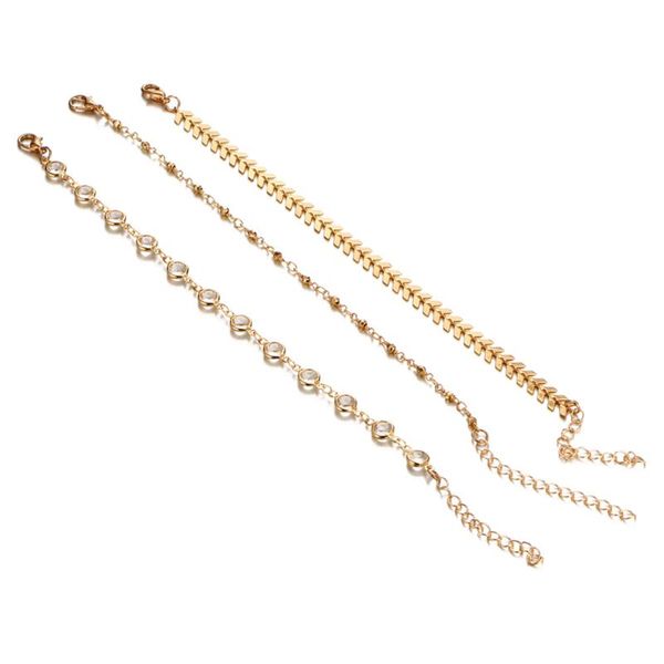 anklets gold color simple chain for women beach foot jewelry leg ankle bracelets accessories, Red;blue
anklets gold color simple chain for women beach foot jewelry leg ankle bracelets accessories, Red;blue