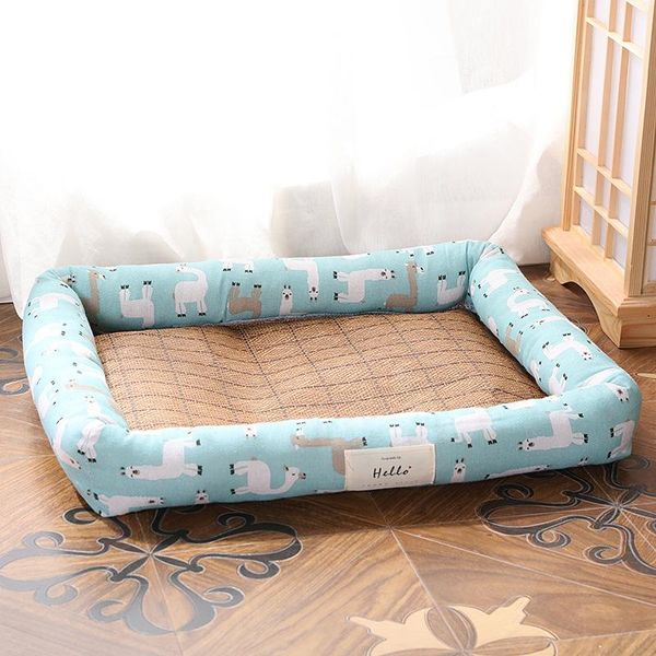 kennels & pens pet cooling bed summer cool feeling cat sleeping mat breathable rattan mats indoor kennel cushion for small dogs cats kitten
kennels & pens pet cooling bed summer cool feeling cat sleeping mat breathable rattan mats indoor kennel cushion for small dogs cats kitten
