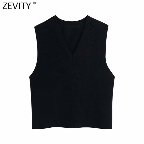women fashion v neck black color knitting sweater female chic sleeveless vest casual slim pullovers s582 210420, White;black
women fashion v neck black color knitting sweater female chic sleeveless vest casual slim pullovers s582 210420, White;black