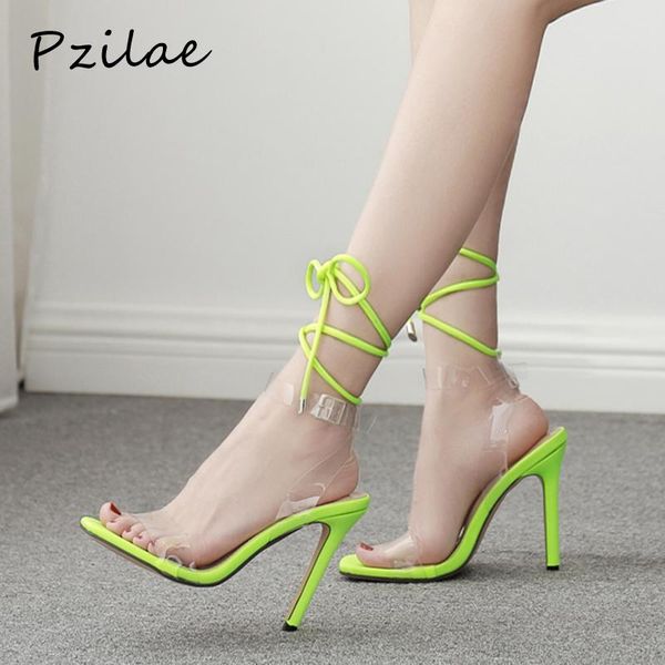pzilae women sandals 2021 summer cross-tied buckle strap high heels ladies peep toe shoes fluorescent green black
pzilae women sandals 2021 summer cross-tied buckle strap high heels ladies peep toe shoes fluorescent green black