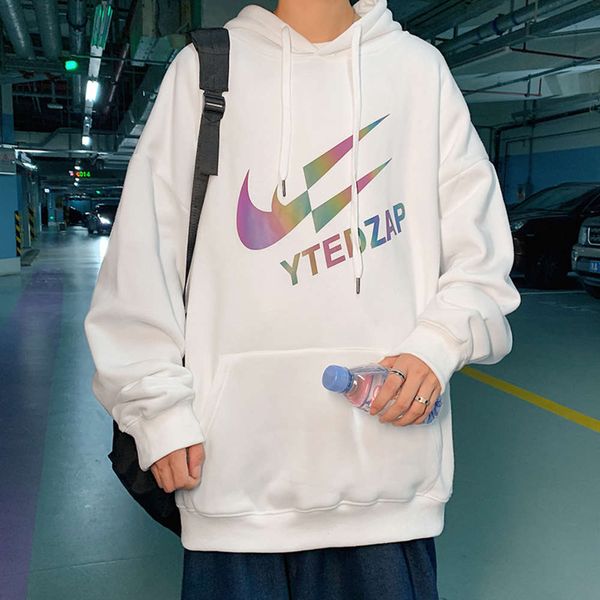 hong kong style luminous printing hooded sweater male couple spring and autumn leisure loose cec coat student, Black;brown
hong kong style luminous printing hooded sweater male couple spring and autumn leisure loose cec coat student, Black;brown