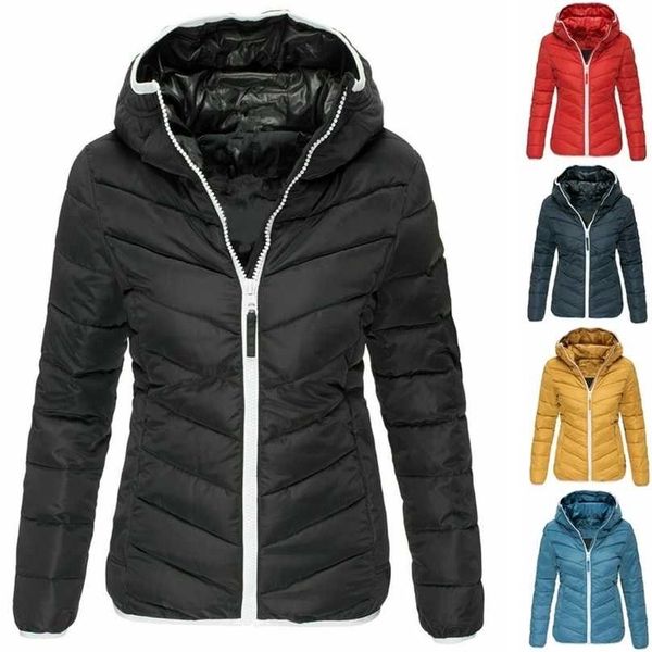 zogaa fashion women's autumn and winter hooded warm velvet padded jacket 211013, Black
zogaa fashion women's autumn and winter hooded warm velvet padded jacket 211013, Black