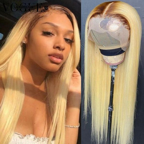 #4 613 blonde lace frontal wig with baby hair brazilian remy 13x6 front 150% ombre straight human wigs for women1, Black;brown
#4 613 blonde lace frontal wig with baby hair brazilian remy 13x6 front 150% ombre straight human wigs for women1, Black;brown