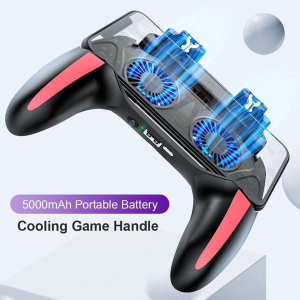 game controllers & joysticks h10 controller gamepad joystick abs heat dissipation by double fans for pubg phone with 5000mah power bank
game controllers & joysticks h10 controller gamepad joystick abs heat dissipation by double fans for pubg phone with 5000mah power bank