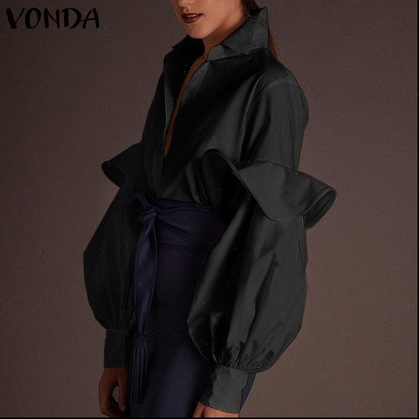 women blouses v neck mujer plus size blusas long latern sleeve solid shirts femme work loose, White
women blouses v neck mujer plus size blusas long latern sleeve solid shirts femme work loose, White