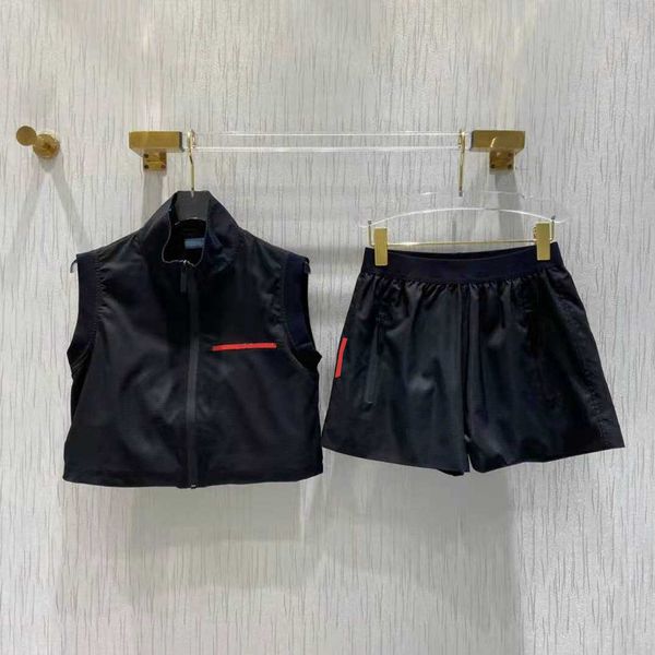 women jackets vest suits letters zippers tracksuits sleeveless red striped and shorts sets coats for lady slim jacket size s, Black;white
women jackets vest suits letters zippers tracksuits sleeveless red striped and shorts sets coats for lady slim jacket size s, Black;white