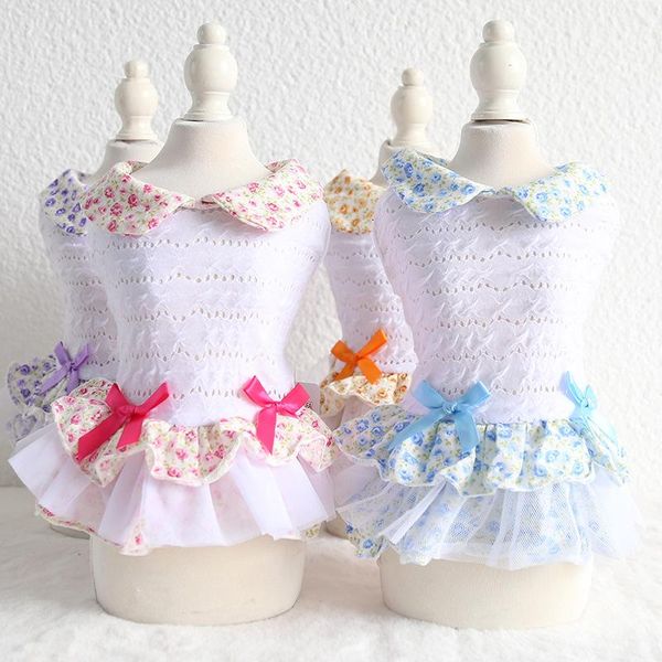 dog apparel flower print princess bow dresses purple blue cat clothing pet clothes for dogs yorkie maltese chihuahua spring summer
dog apparel flower print princess bow dresses purple blue cat clothing pet clothes for dogs yorkie maltese chihuahua spring summer