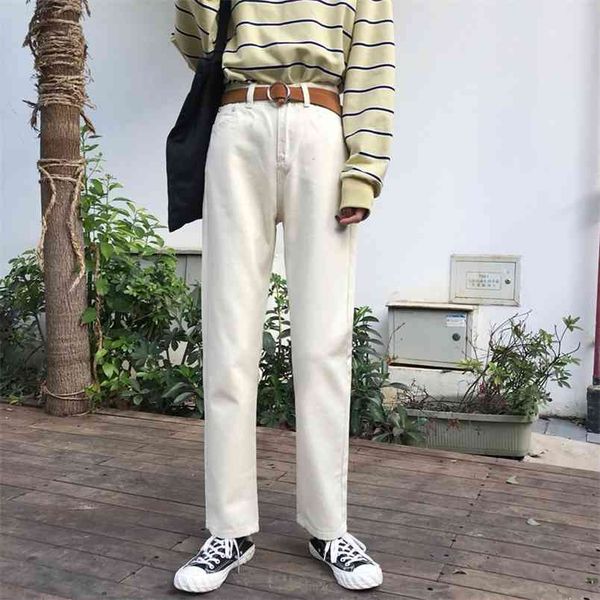 spring autumn korea fashion women high waist loose beige jeans all-matched casual cotton denim pants straight trousers s308 210512, Blue
spring autumn korea fashion women high waist loose beige jeans all-matched casual cotton denim pants straight trousers s308 210512, Blue