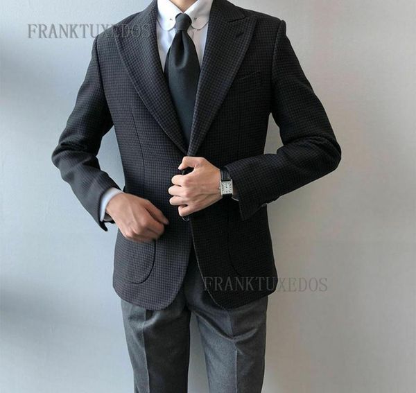 houndstooth jacket only custom made groomsmen plaid groom tuxedos men suit wedding man blazer men's suits & blazers, White;black
houndstooth jacket only custom made groomsmen plaid groom tuxedos men suit wedding man blazer men's suits & blazers, White;black