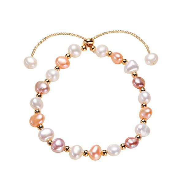 beaded, strands 6mm/7mm baroque freshwater pearl bracelet women naturalcolor irregular jewelry metalfashion, Black
beaded, strands 6mm/7mm baroque freshwater pearl bracelet women naturalcolor irregular jewelry metalfashion, Black