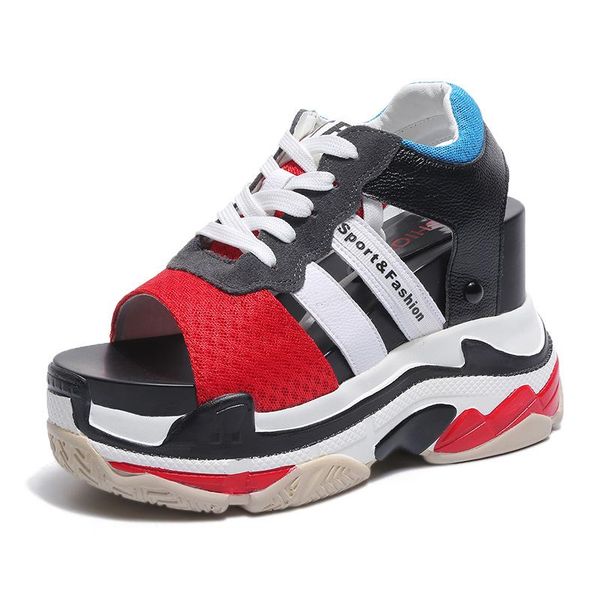 inner height sandals women summer 2021 thick bottom sports muffin leisure fashion color matching dress shoes, Black
inner height sandals women summer 2021 thick bottom sports muffin leisure fashion color matching dress shoes, Black