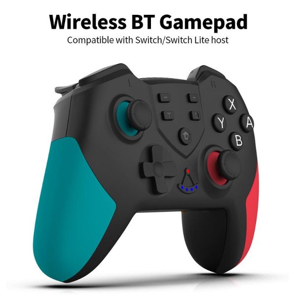 game controllers & joysticks wireless bluetooth gamepad with double motor vibration function gyroscope compatible switch/switch lite host
game controllers & joysticks wireless bluetooth gamepad with double motor vibration function gyroscope compatible switch/switch lite host