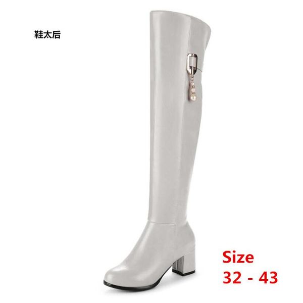 boots women over the knee high heels autumn winter woman shoes long small big size 32 - 43, Black
boots women over the knee high heels autumn winter woman shoes long small big size 32 - 43, Black