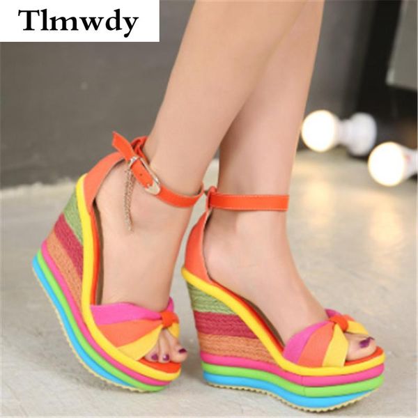 fashion wedges sandals women summer open toe fish mouth outdoor comfortable platform vintage buckle shoes for woman, Black
fashion wedges sandals women summer open toe fish mouth outdoor comfortable platform vintage buckle shoes for woman, Black