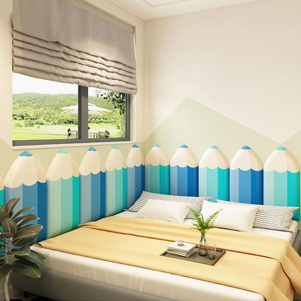 wall stickers pencil soft bag kindergarten fence cushion children's anti-collision sticker bedside self-adhesive
wall stickers pencil soft bag kindergarten fence cushion children's anti-collision sticker bedside self-adhesive