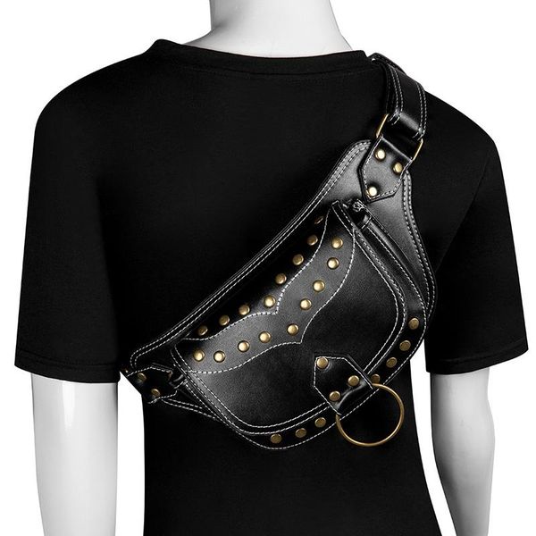 brand designer women steampunk backpack pu leather backpacks shoulder waist bags gothic daypack unisex
brand designer women steampunk backpack pu leather backpacks shoulder waist bags gothic daypack unisex